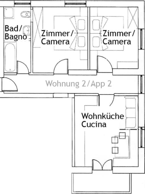 Oberkapillhof Villa Meltina Buitenkant foto